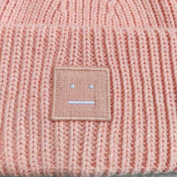 Acne Studios Folded Cuff Cozy Knit Beanie